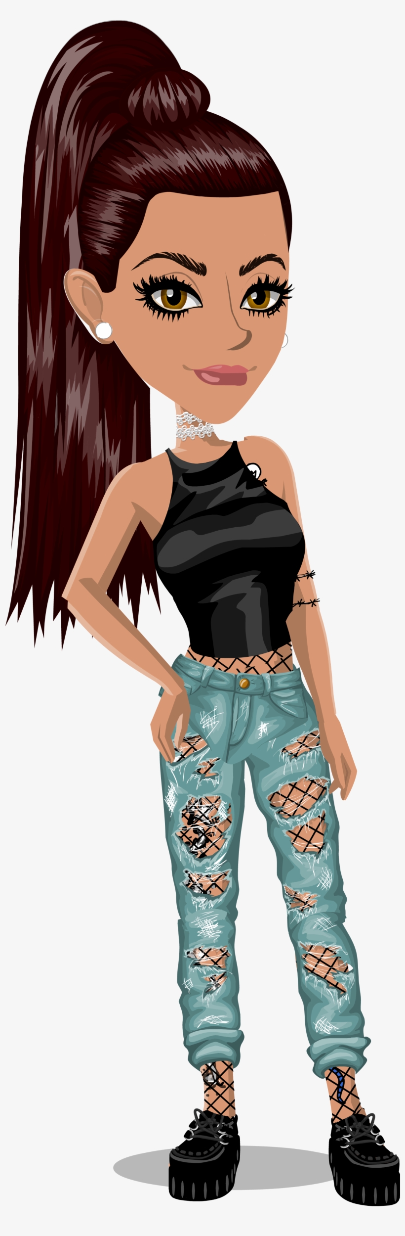 Msp "back To Basics" - Moviestarplanet, transparent png download