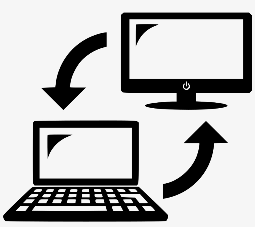 Change Laptop To Screen Proyection Comments - Laptop, transparent png download