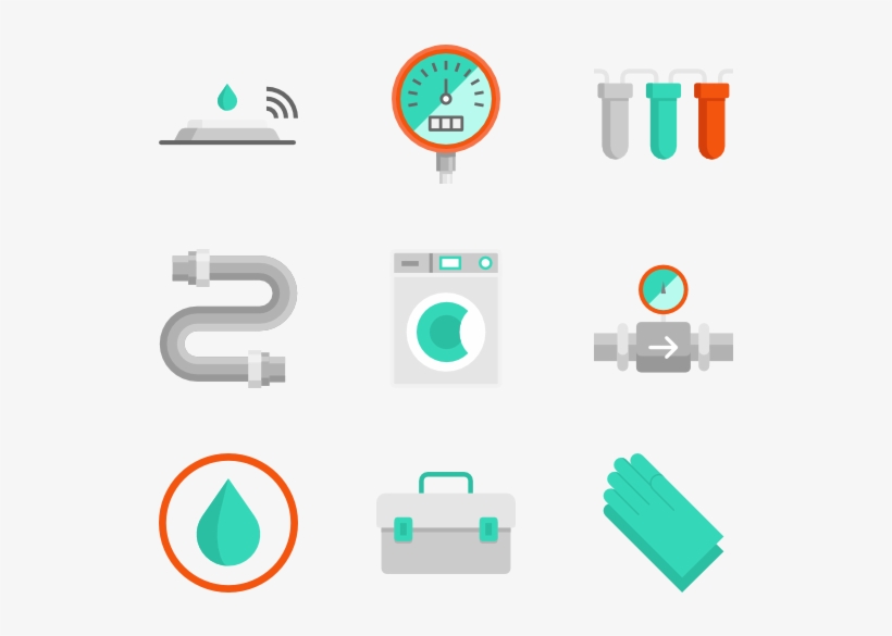 Plumbing Icons - Portable Network Graphics, transparent png download