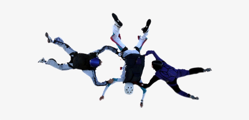 Aff - Persona Cayendo En Paracaidas Png, transparent png download