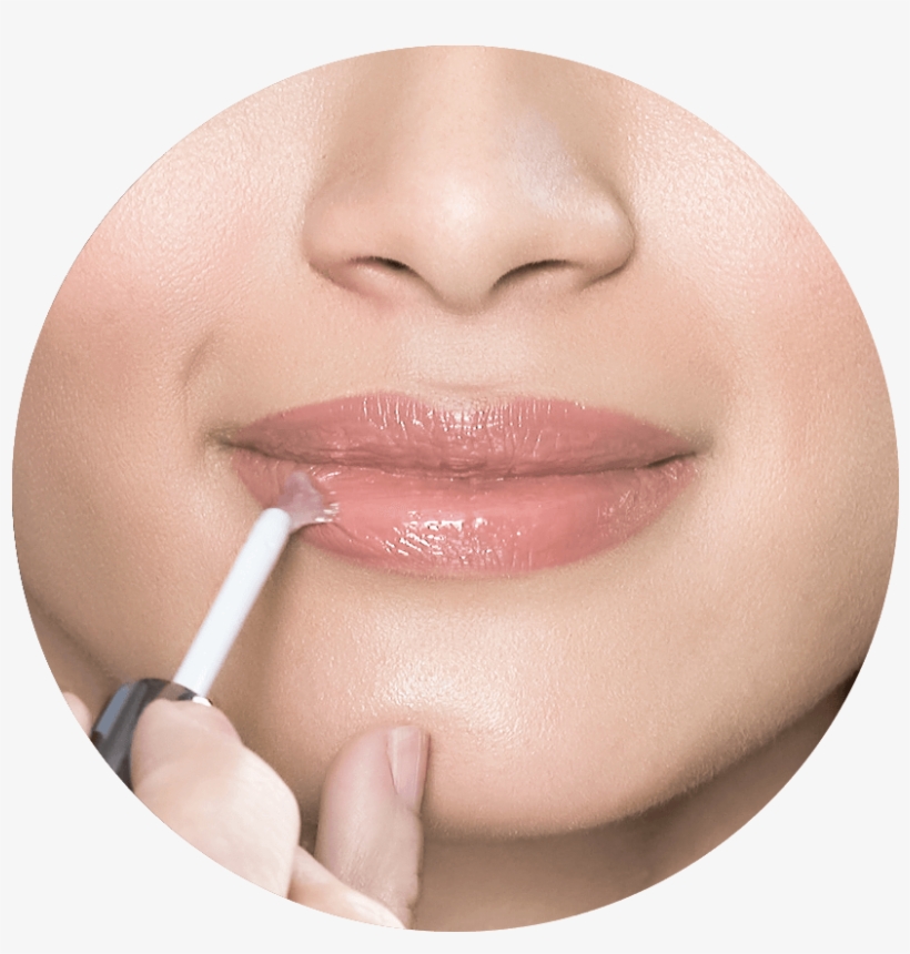 To Really Get That Shine, Top It Off With A Glossy - Lip Gloss, transparent png download