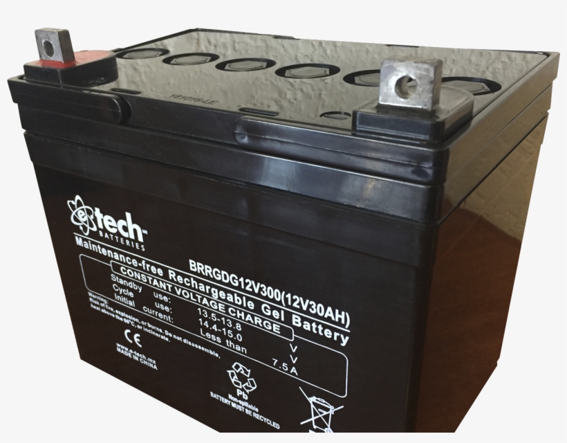 Baterias Etech Bateria Ventajas - Leoch Lg-a150 Tbar Agm Golf Battery 12v 22ah, transparent png download