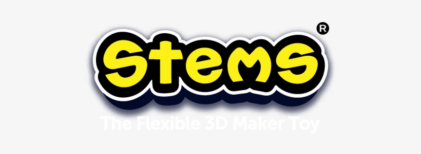 Logo Simple - Stems 20 Pack The Flexible 3d Construction Toy, transparent png download