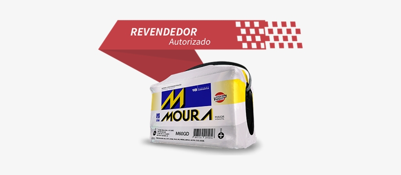 Moura3 - Bateria Moura 60ah M60gd, transparent png download