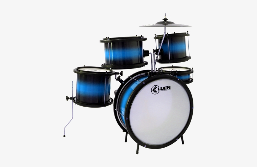 Bateria Infantil Luen Pop Azul - Bateria Infantil Luen, transparent png download