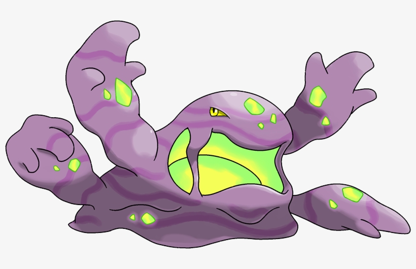 Shiny Mega Muk Pokédex, transparent png download