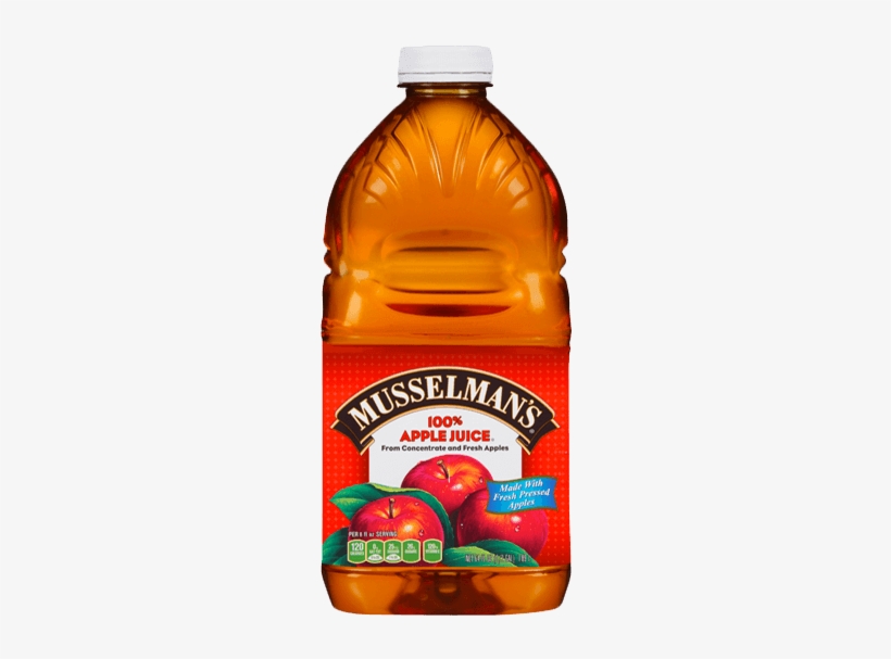 Musselman's Apple Juice, 64 Oz - Musselman's Juice, transparent png download