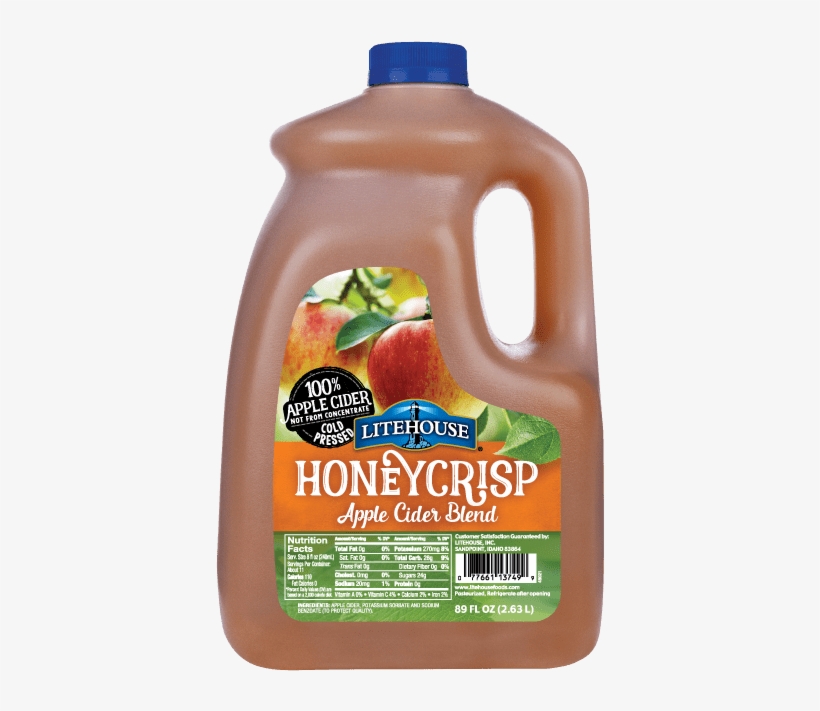Honey Crisp Apple Cider - Litehouse Apple Cider - 89 Fl Oz, transparent png download