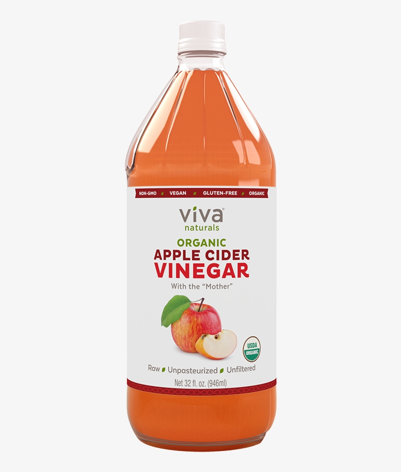 Viva Naturals Organic Apple Cider Vinegar, transparent png download