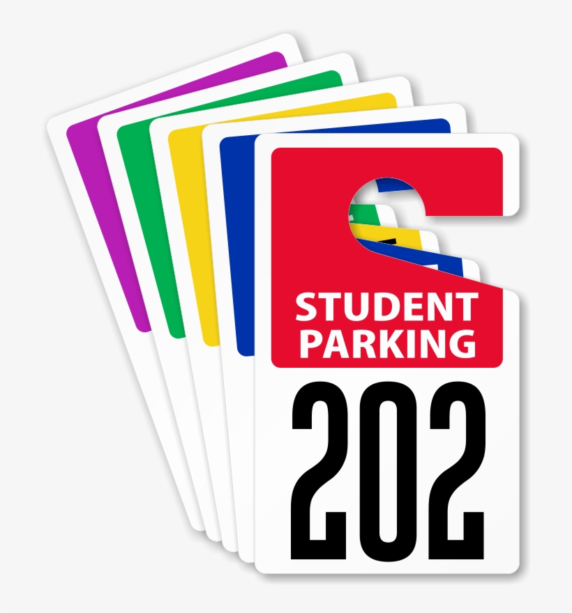 As Of August 20th, No Student Will Be Allowed To Park - Parking, transparent png download