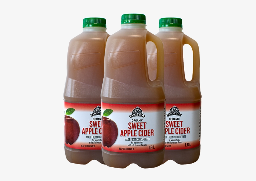 Farm Boy Organic Sweet Apple Cider - Apple Cider, transparent png download