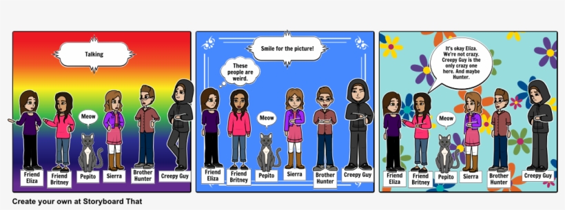 Creepy Guy Crew - Cartoon, transparent png download