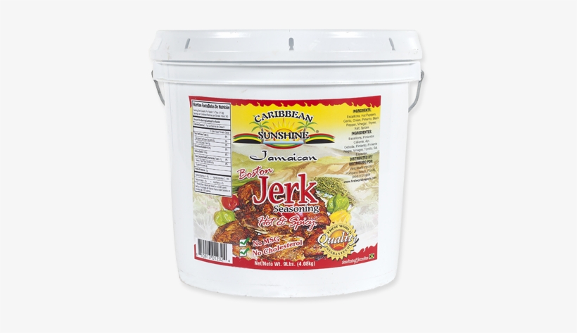Caribbean Sunshine Boston Jamaican Jerk Seasoning Hot&spicy - Jerk, transparent png download