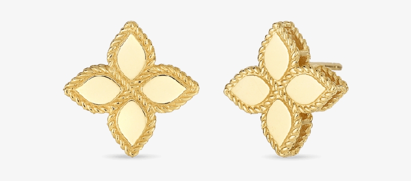 Roberto Coin Medium Stud Earring - Body Jewelry, transparent png download