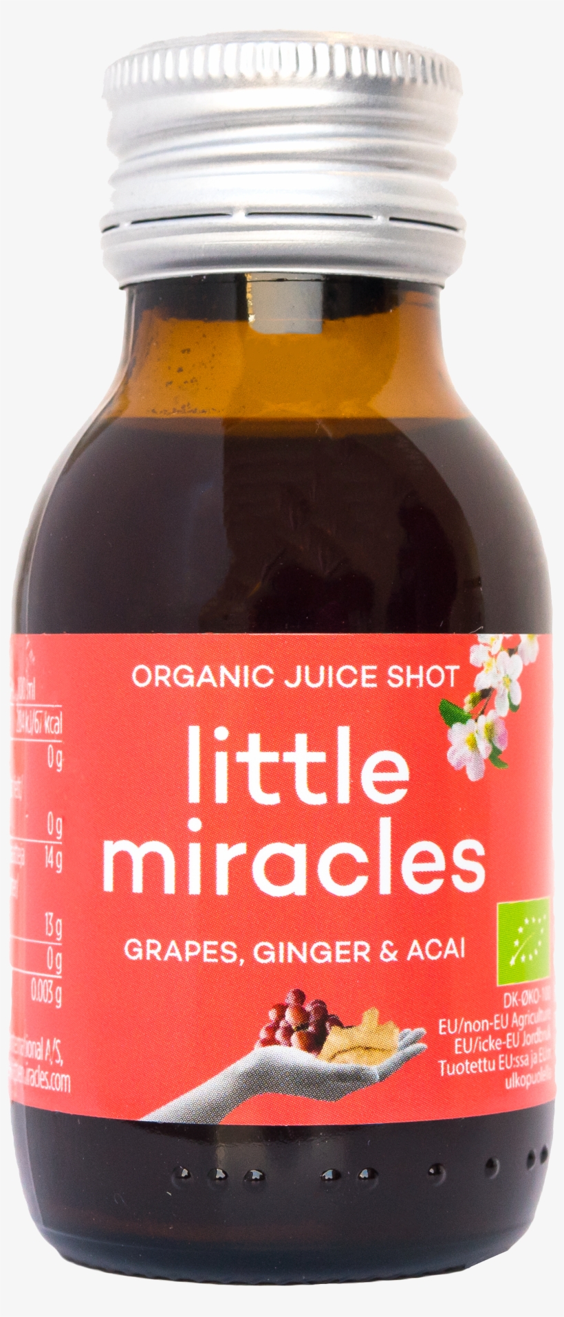 Voimashotti, Acai & Inkivääri, 60 Ml - Little Miracles, transparent png download