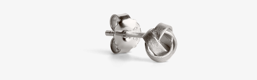 Jane Kønig Ohrstecker Mit Knoten Aus Sterling Silber, transparent png download