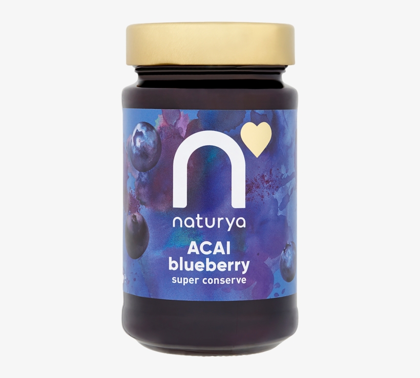 Naturya Superfood Conserve - Acai & Blueberry 285g, transparent png download