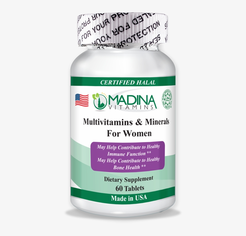 Halal Multivitamins & Minerals For Women - Madina Vitamins Children's Gummies Multivitamin, transparent png download