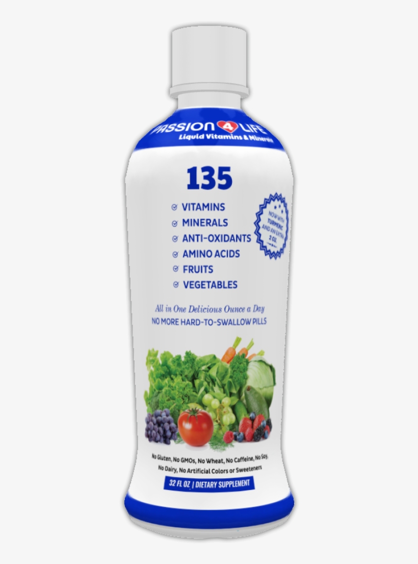 Passion 4 Life Liquid Multivitamin Minerals Aminos, transparent png download