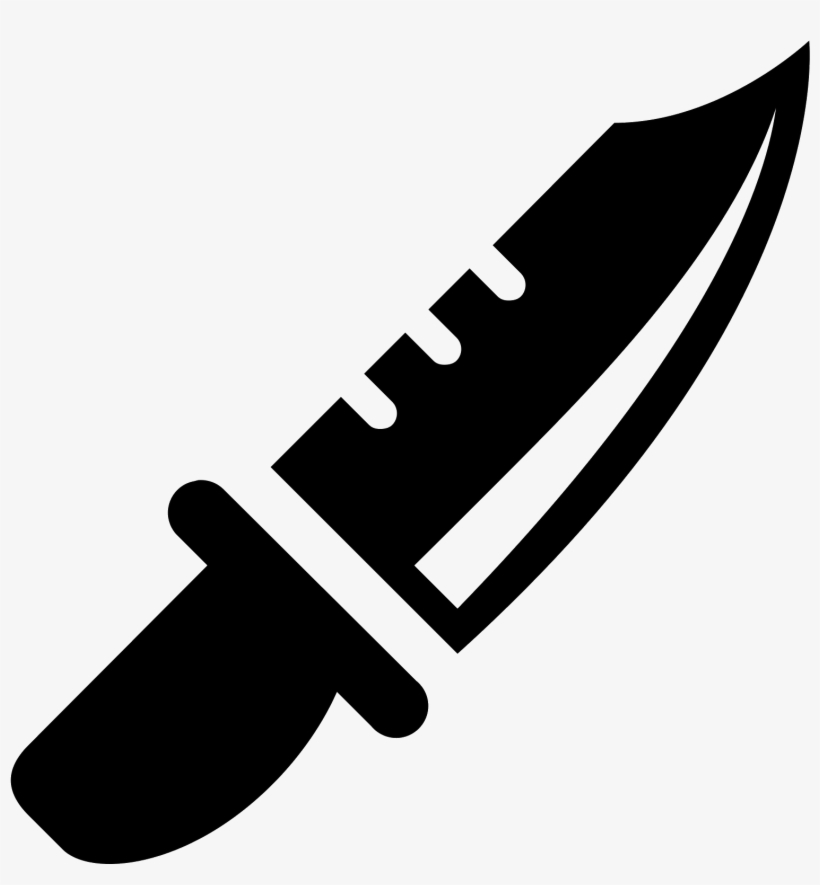 Cuchillo De Infantería Icon - Knife Icon Png, transparent png download