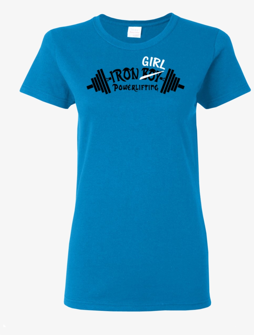 Iron Girl Crossout Sapphire Transparent - Brightwood College T Shirt, transparent png download