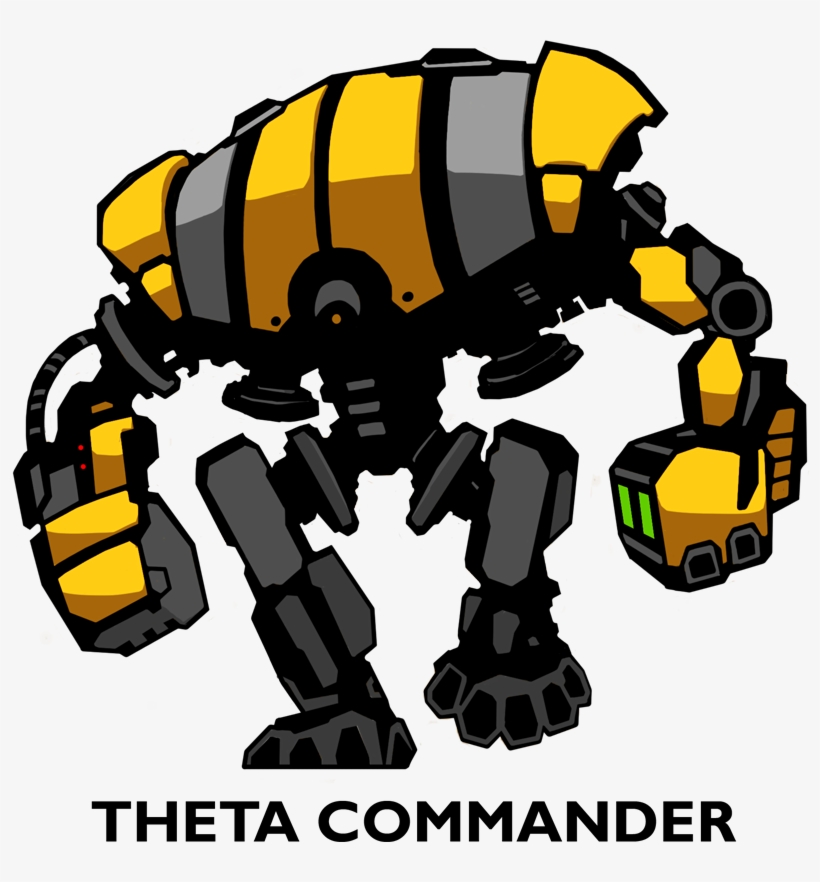 Theta Commander - Planetary Annihilation, transparent png download