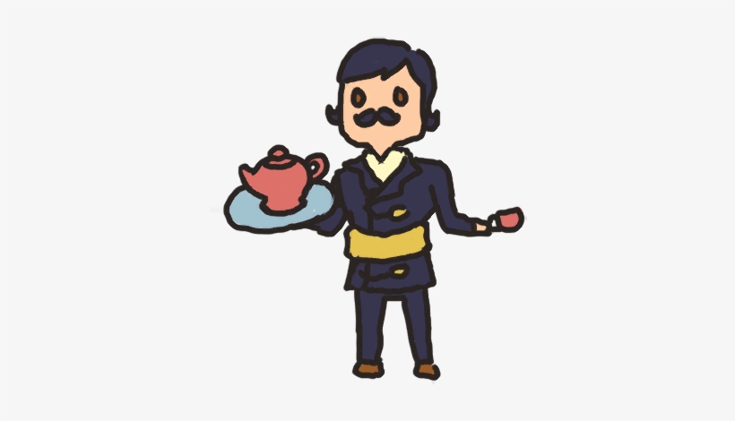 Butler - Butler Png, transparent png download