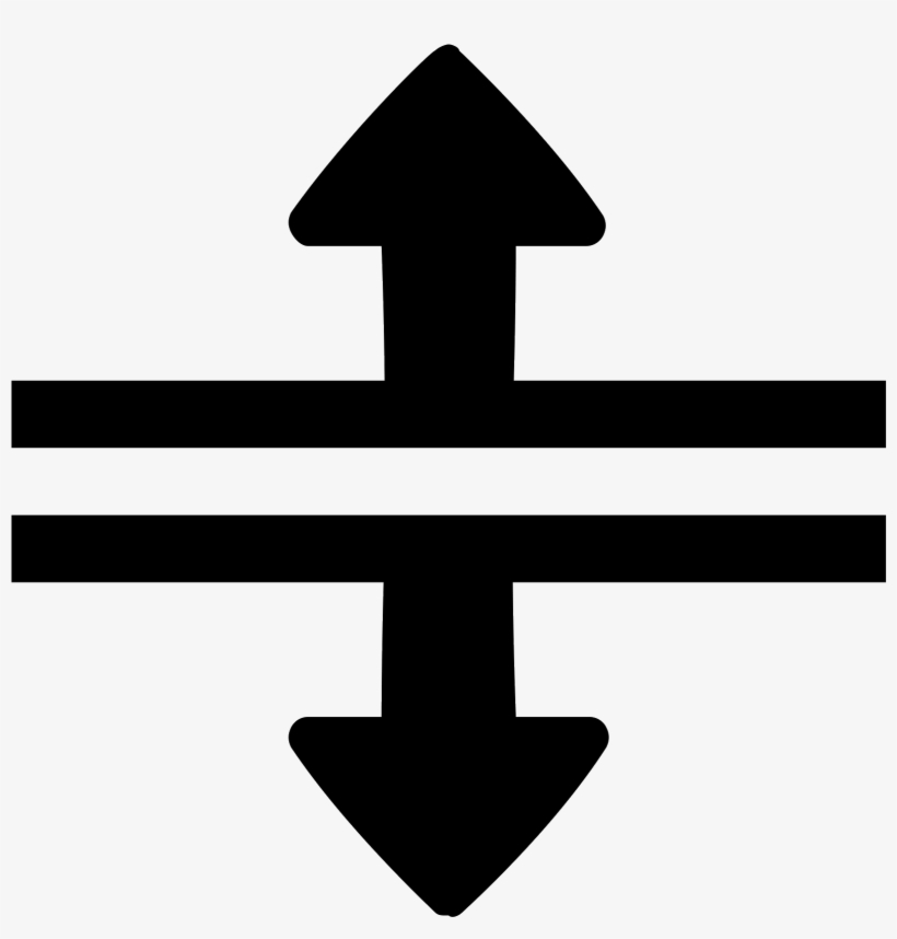 Split Vertical Icon - Vertical Icon, transparent png download