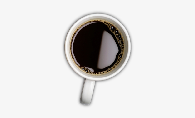 Mark's Coffee - Coffee Cup From Above, transparent png download