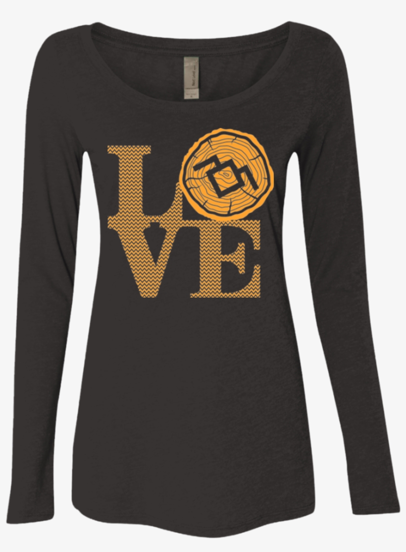 Love Twin Peaks Women's Triblend Long Sleeve Shirt - Chef Baking Shirts Baking Lover T-shirts Hoodies Sweatshirts, transparent png download