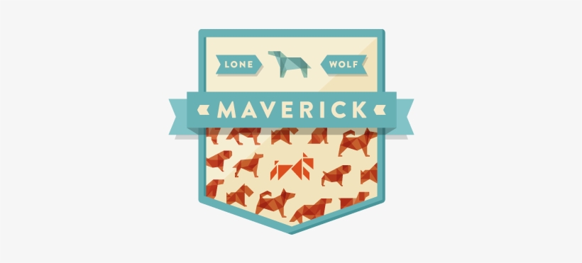 Maverick-badge - Canines, Inc., transparent png download