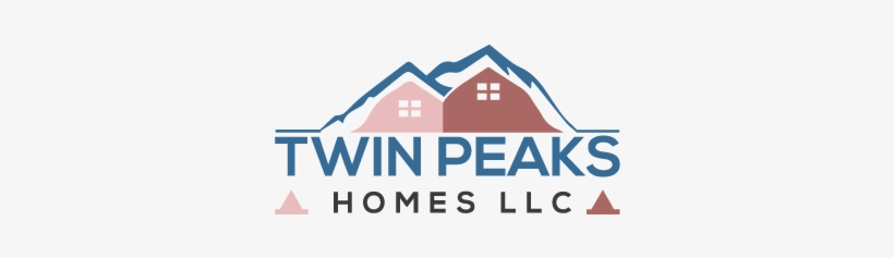 Logo Design By S Creation For Twin Peaks Homes Llc - House, transparent png download