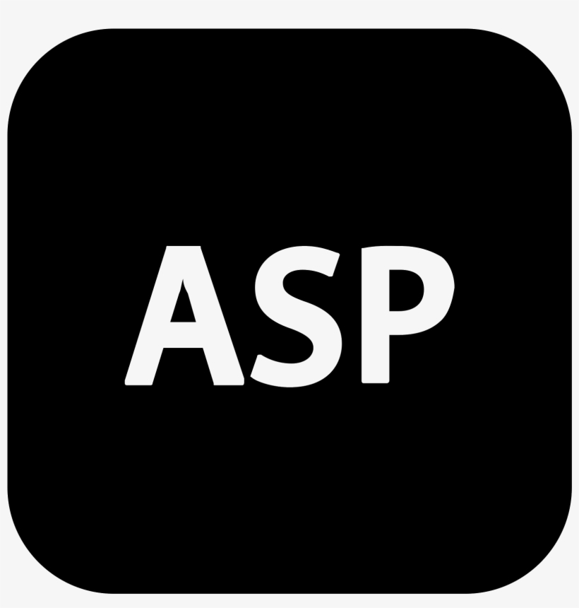 The Asp Icon, A Perfect Square With The Letters A S - Asp Icon, transparent png download