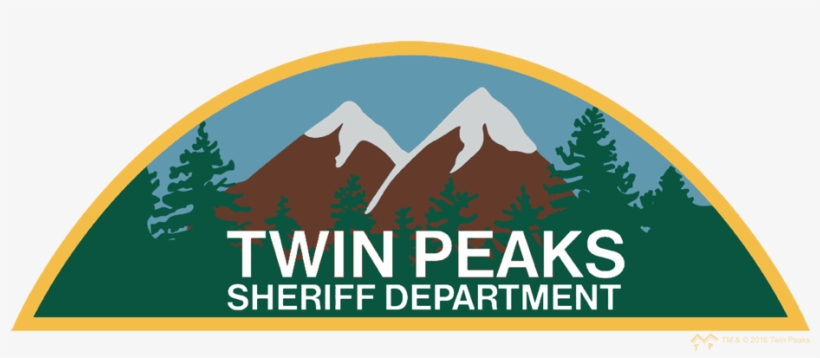 Twin Peaks Sheriff Department Men's Slim Fit T-shirt - Twin Peaks Sheriff Department, transparent png download
