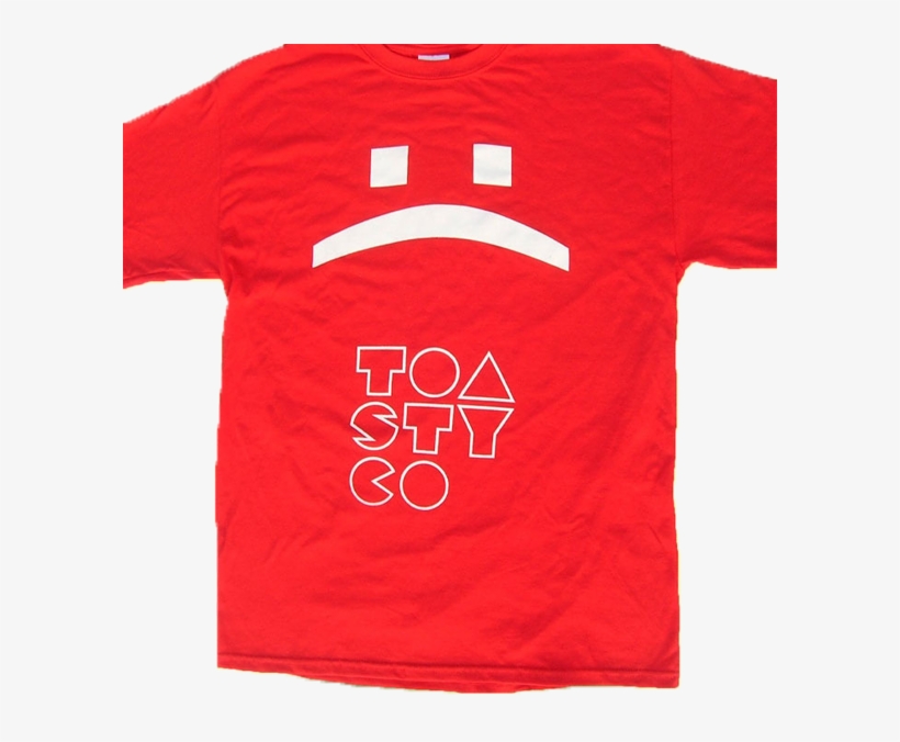 Image Of Toasty Sadface - Active Shirt, transparent png download