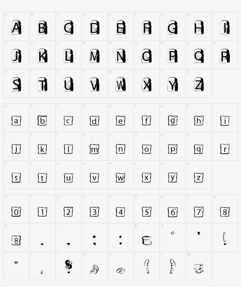 Toasty Font - Gotisch S, transparent png download