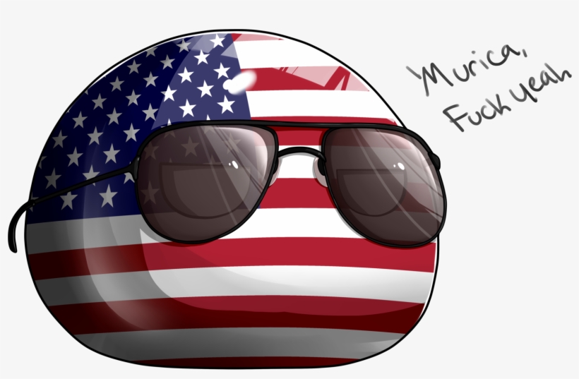 Bubba Murica - Murica Fuck Yeah Countryballs, transparent png download