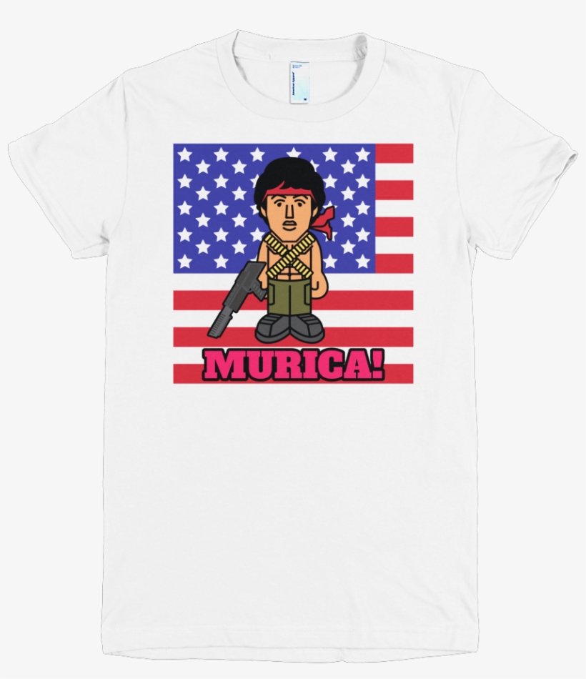 Murica T-shirt - Tactical Penguin Straight Flag Magazine Stencil 2 Pack, transparent png download