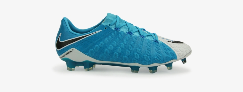 Nike Men's Hypervenom Phantom Iii Fg White/black/photo - Nike Men's Hypervenom Phantom Ii Fg Soccer Cleat (photo, transparent png download