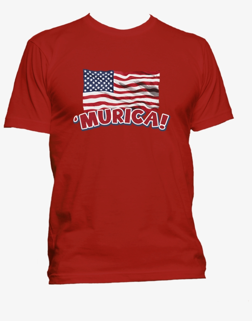 'murica Flag T-shirt - Bmw T Shirt, transparent png download
