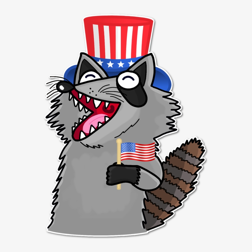 Celebrate The Country Of 'murica And Have A Cookout - Cartoon, transparent png download