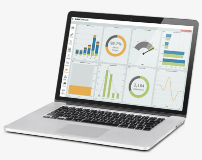 Discover More About What We Can Do For Your Business - Software Dashboard In Laptop, transparent png download