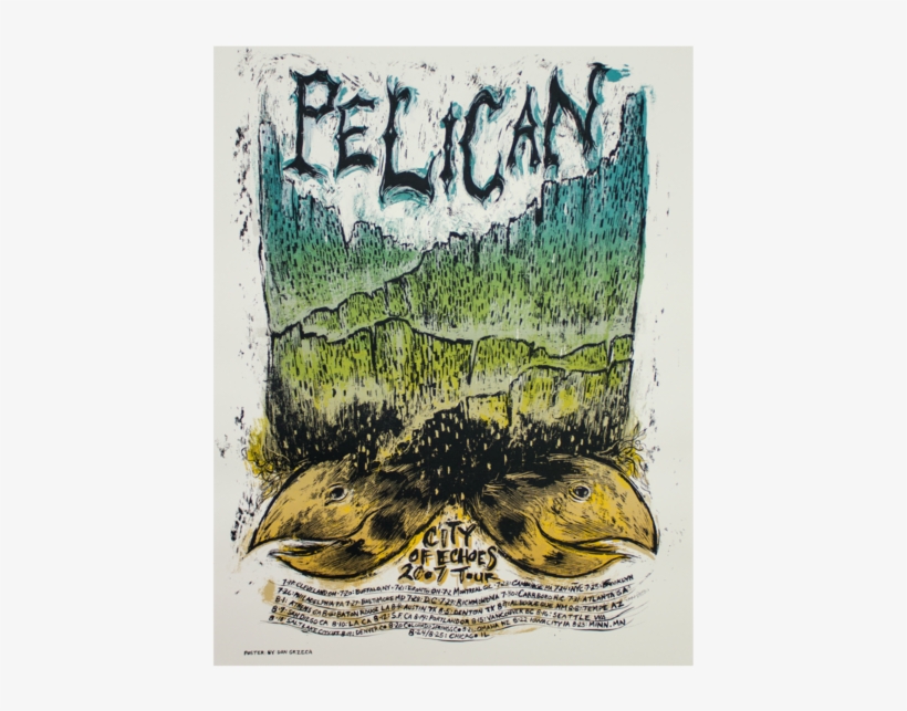 City Of Echoes Tour Poster - Poster, transparent png download