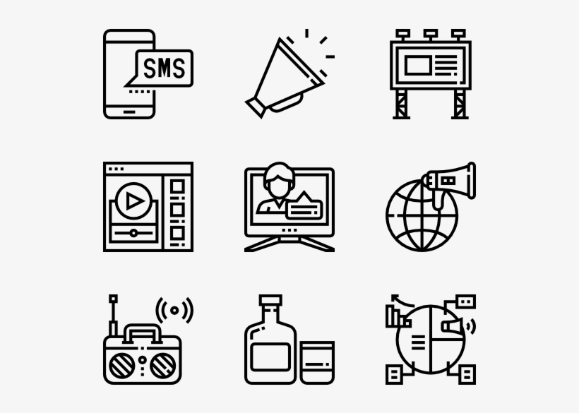 Advertising - Travel Icon Transparent Background, transparent png download