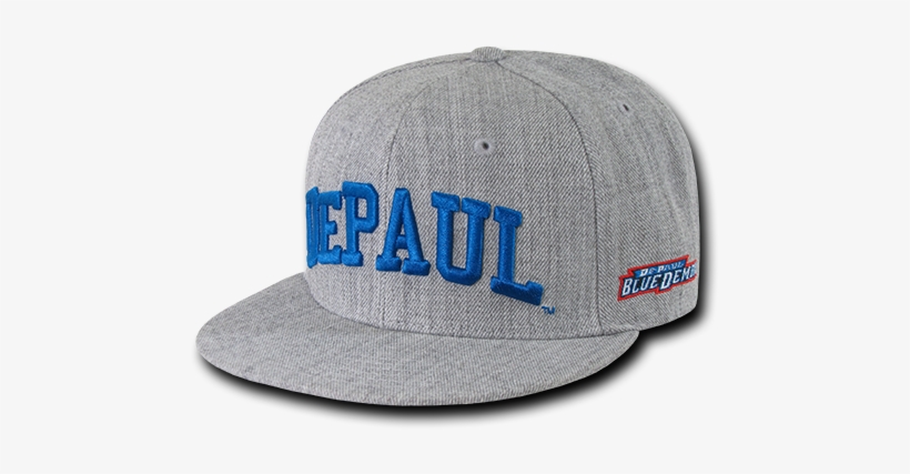 Ncaa Depaul University Blue Demons Game Day Fitted - W Republic Apparel Game Day Snapback, Style 1003, Gray, transparent png download