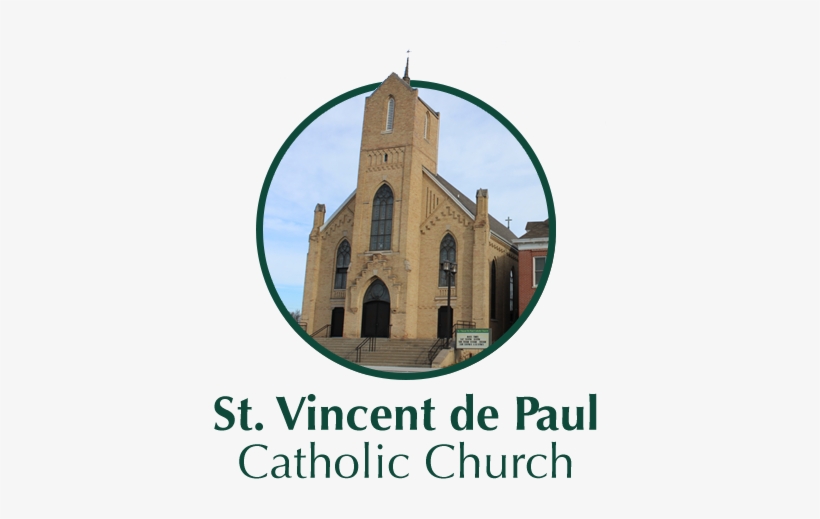 Vincent De Paul Catholic Church - Saint Vincent De Paul Church, transparent png download