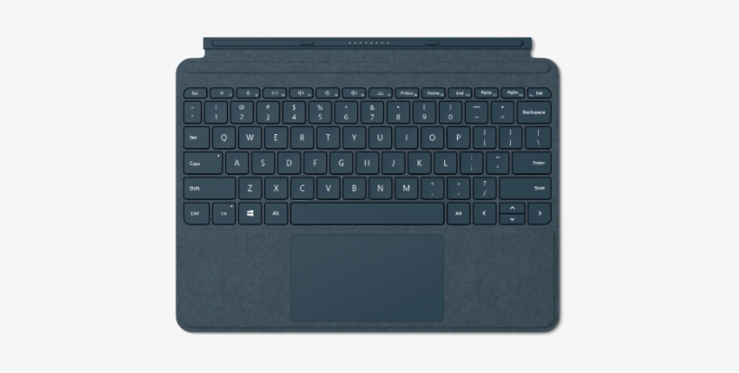 Microsoft Surface Go Signature Type Cover Cobalt Blue - Surface Go, transparent png download