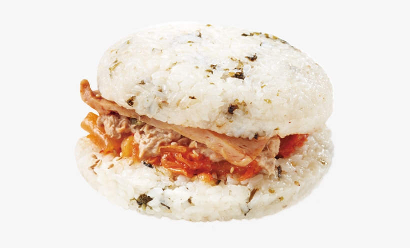 *kimchi Rice Burger - Rice Burger With Kimchi, transparent png download