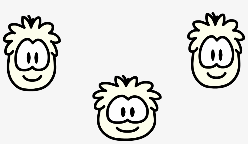Operation Puffle Post Game Puffles Animation White - Club Penguin Operation Puffle White, transparent png download
