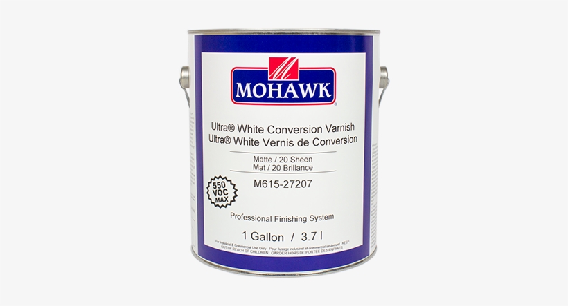 Ultra® White Conversion Varnish 550 Voc - Mohawk Pre-cat Lacquer 40 Satin Gallon, transparent png download